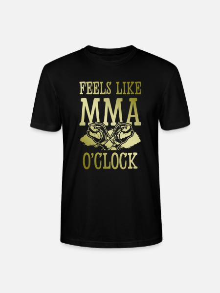 Mma Mixed matrial arts - Stanley/Stella CRAFTER Unisex Organic T-Shirt - black