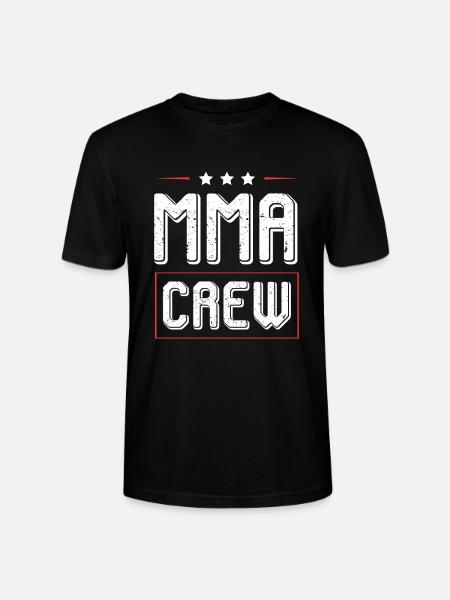 Mma Crew - Stanley/Stella Unisex Bio-T-Shirt CRAFTER - Schwarz
