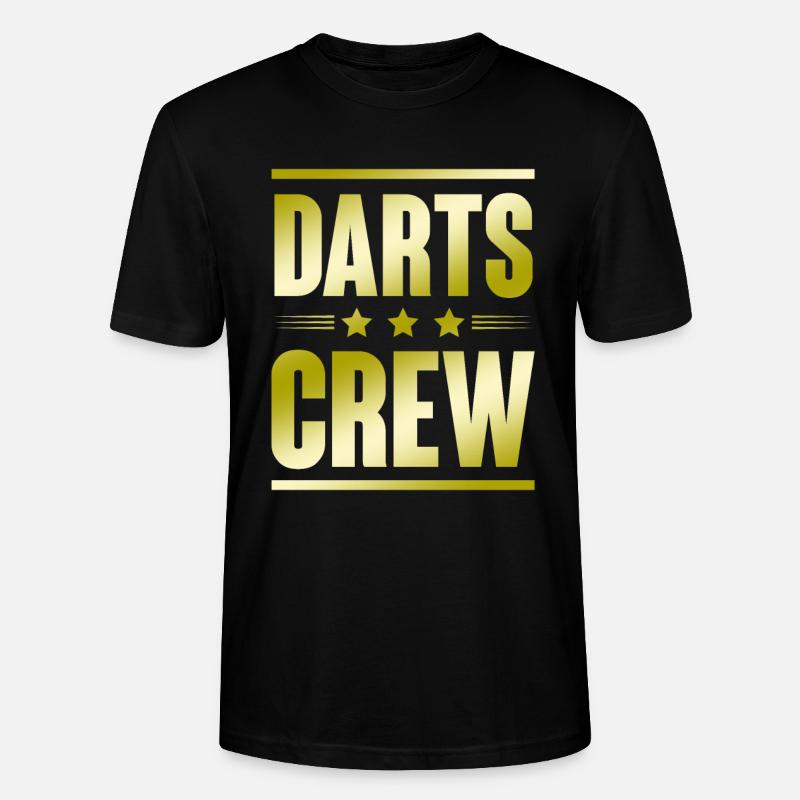Darts Crew - Stanley/Stella Unisex Bio-T-Shirt CRAFTER - Schwarz