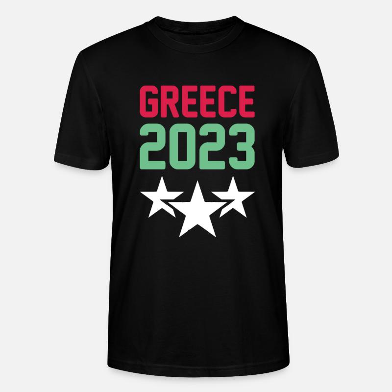 Greece 2023 Krone - Stanley/Stella Unisex Bio-T-Shirt CRAFTER - Schwarz