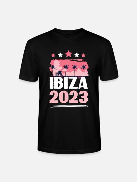 Ibiza 2023 - Stanley/Stella Unisex Bio-T-Shirt CRAFTER - Schwarz