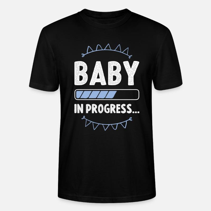 Bébé en cours - T-shirt bio CRAFTER Stanley Stella Unisexe - noir