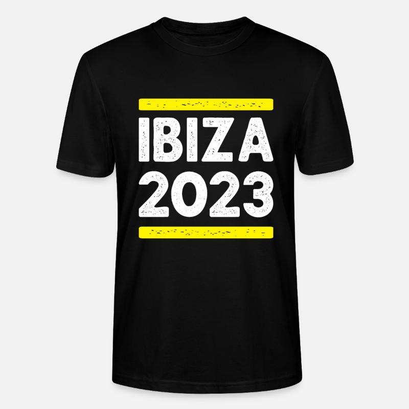 Ibiza 2023 - T-shirt bio CRAFTER Stanley Stella Unisexe - noir