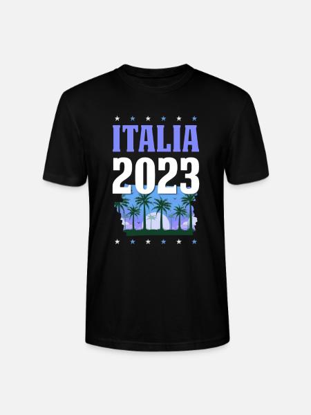 Italia 2023 - Stanley/Stella Unisex Bio-T-Shirt CRAFTER - Schwarz