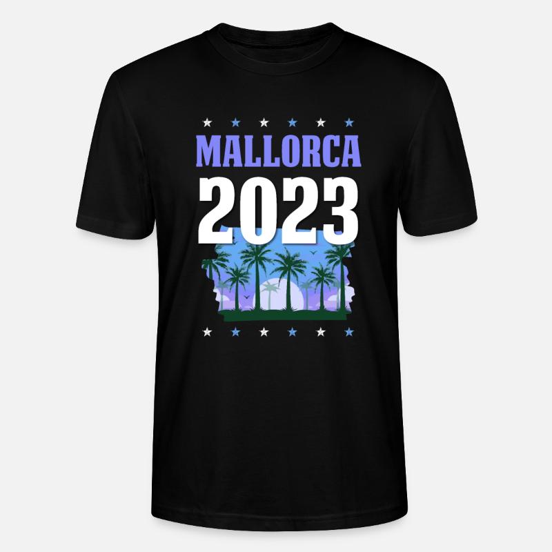 Majorque 2023 - T-shirt bio CRAFTER Stanley Stella Unisexe - noir