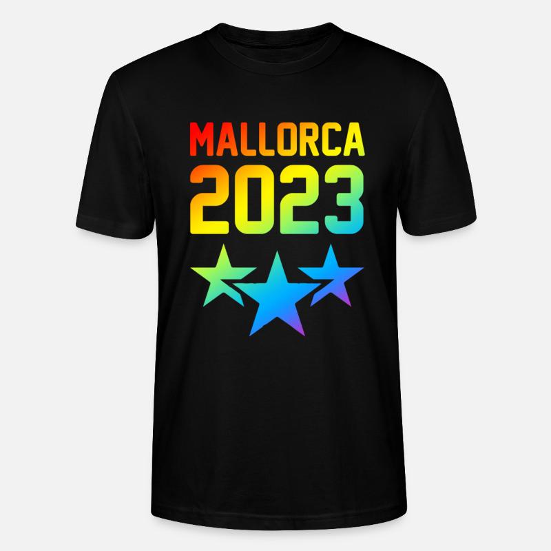 Mallorca 2023 - Stanley/Stella Unisex Bio-T-Shirt CRAFTER - Schwarz