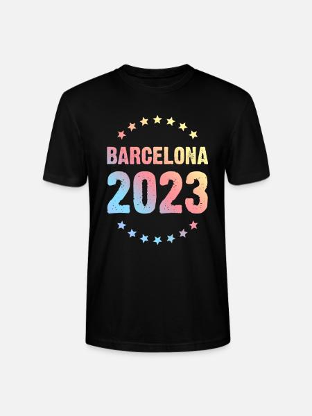 Barcelona 2023 - Stanley/Stella CRAFTER Unisex Organic T-Shirt - black
