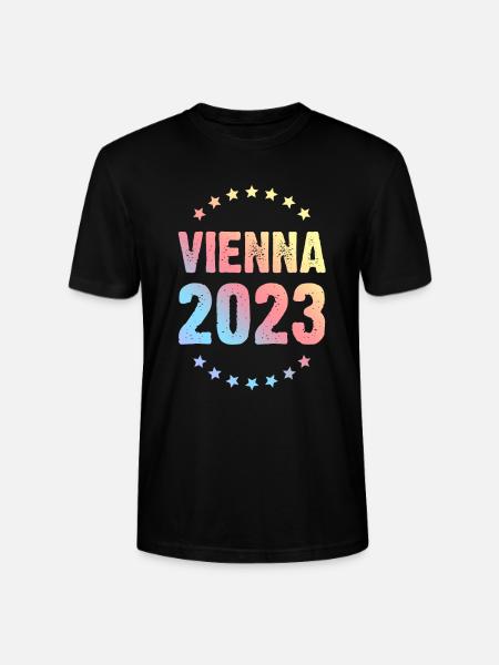 Vienne 2023 Vienne - T-shirt bio CRAFTER Stanley Stella Unisexe - noir