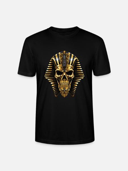 Pharaoh Skull - Stanley/Stella CRAFTER Unisex Organic T-Shirt - black
