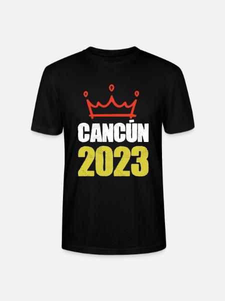 Cancun 2023 - Stanley/Stella CRAFTER Unisex Organic T-Shirt - black