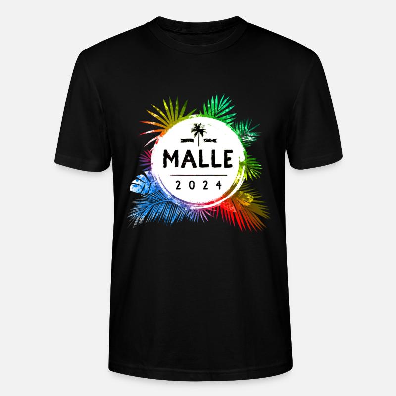Malle 2024 Bunt - Stanley/Stella Unisex Bio-T-Shirt CRAFTER - Schwarz