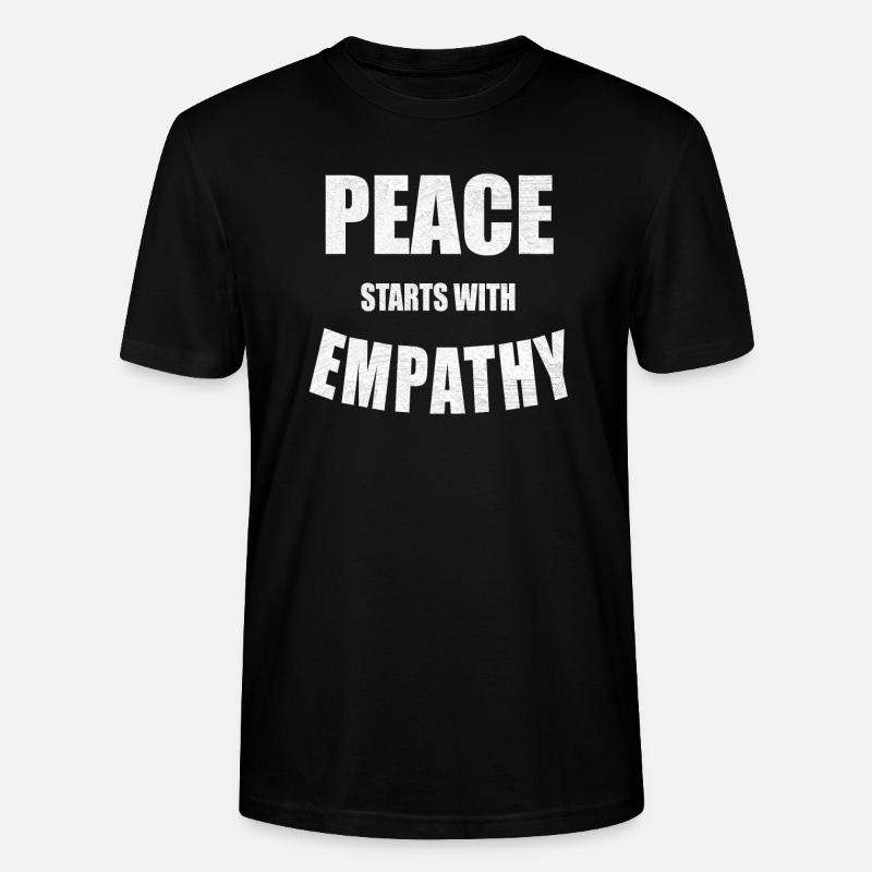 vegan Statement - Stanley/Stella Unisex Bio-T-Shirt CRAFTER - Schwarz
