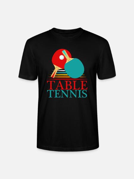 Bordtennis bordtennis racket ping pong bordtennis - Stanley Stella CRAFTER unisex økologisk-T-shirt - sort