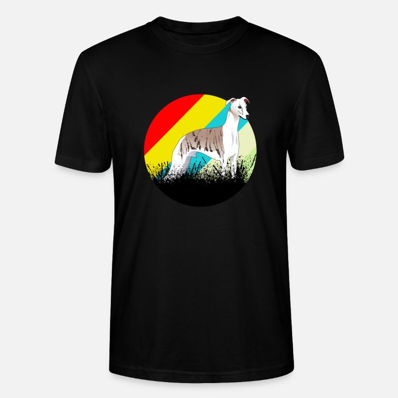 Windhund Jagdhund - Stanley/Stella Unisex Bio-T-Shirt CRAFTER - Schwarz