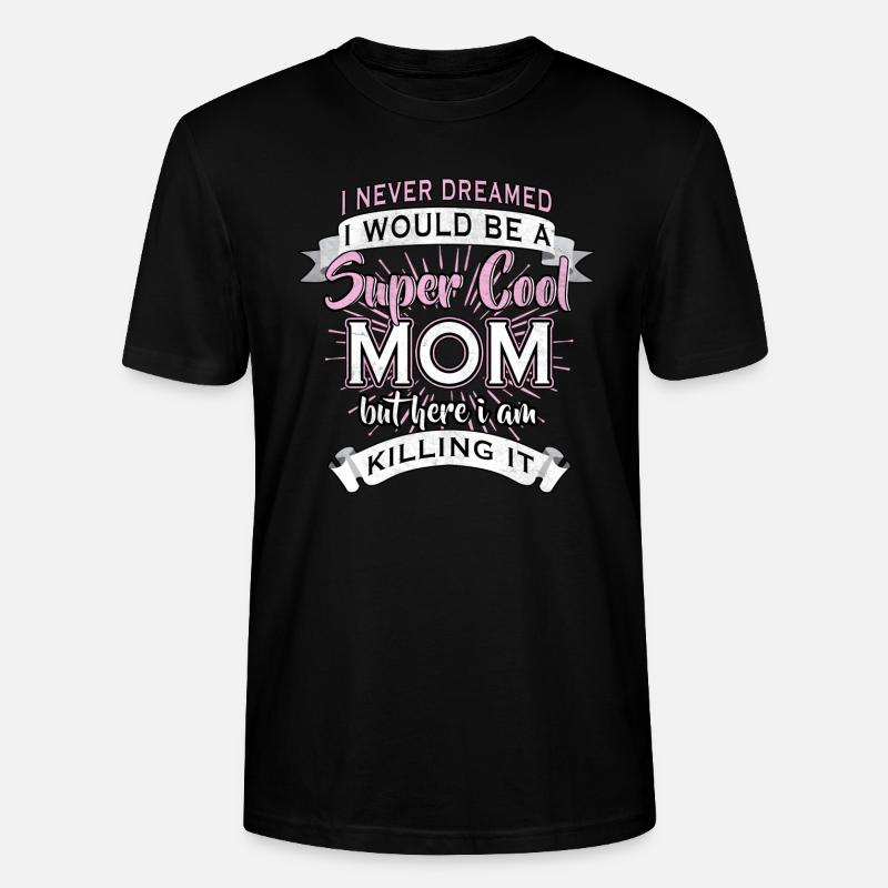 Beste Mutter Mama - Stanley/Stella Unisex Bio-T-Shirt CRAFTER - Schwarz