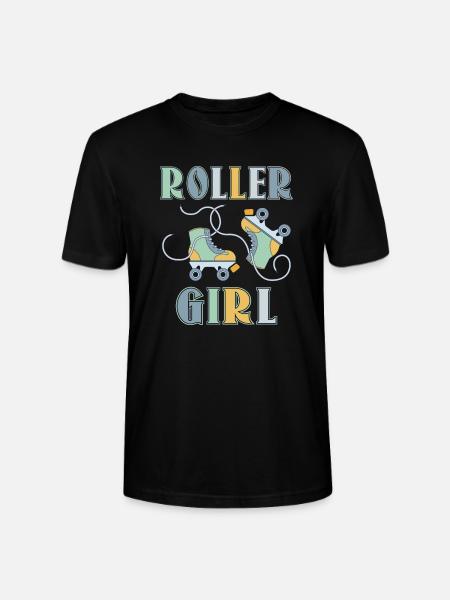 Roller Girl - Stanley/Stella Unisex Bio-T-Shirt CRAFTER - Schwarz