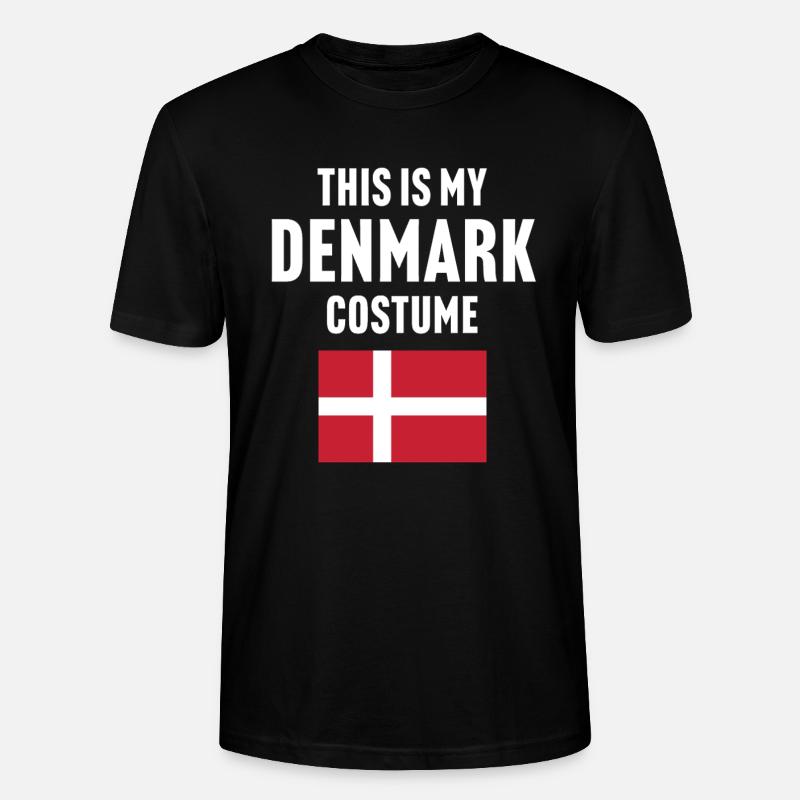 C’est mon costume du Danemark - T-shirt bio CRAFTER Stanley Stella Unisexe - noir