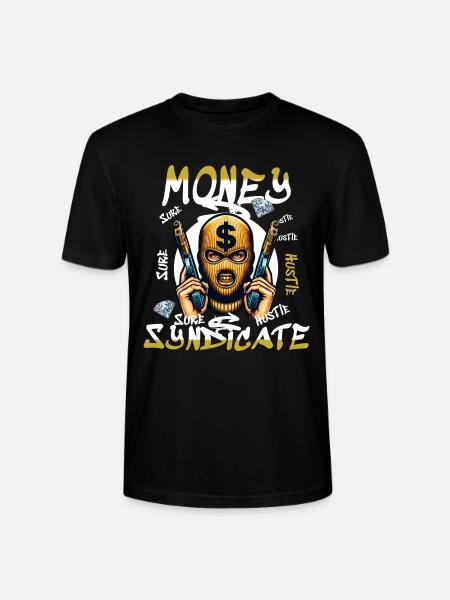 Gangster Syndicate - Stanley/Stella CRAFTER Unisex Organic T-Shirt - black