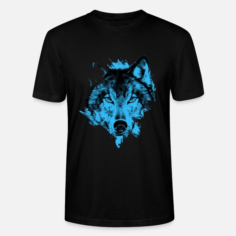 geiler Wolf - Stanley/Stella Unisex Bio-T-Shirt CRAFTER - Schwarz