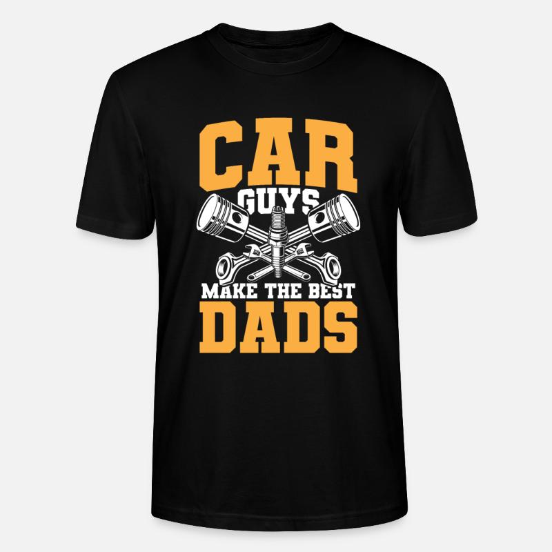 Beste Auto-Väter - Stanley/Stella Unisex Bio-T-Shirt CRAFTER - Schwarz
