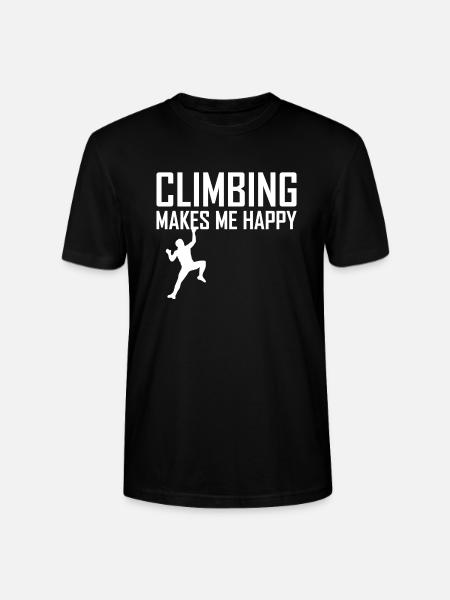 grimper - T-shirt bio CRAFTER Stanley Stella Unisexe - noir