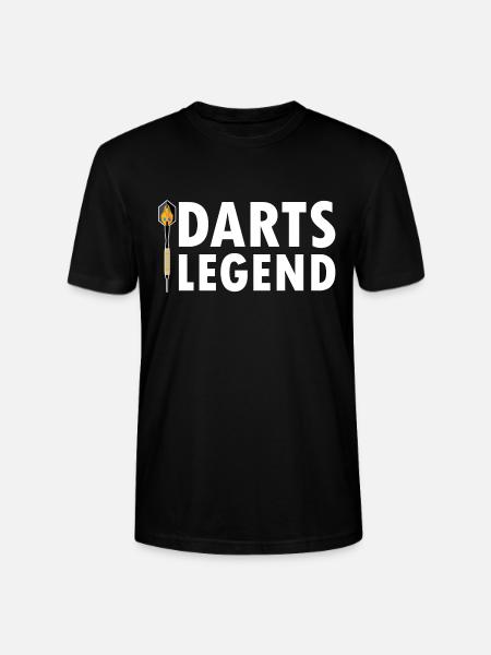 Darts darts darts - Stanley/Stella CRAFTER Unisex Organic T-Shirt - black
