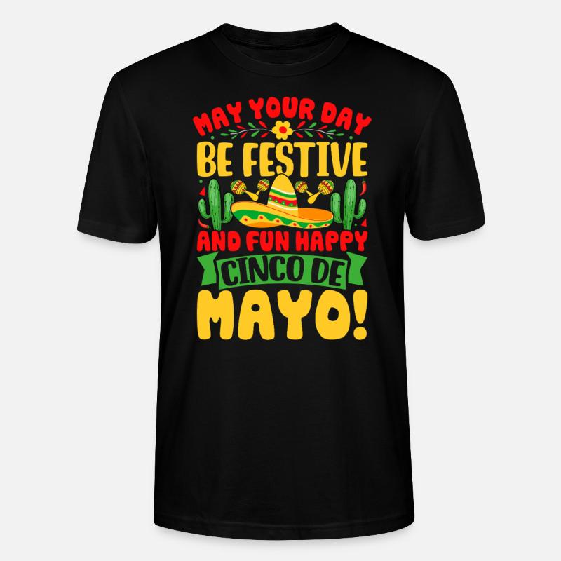 Cinco De Mayo - T-shirt bio CRAFTER Stanley Stella Unisexe - noir