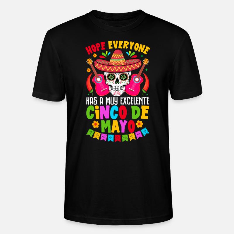 Cino de Mayo - Stanley/Stella Unisex Bio-T-Shirt CRAFTER - Schwarz