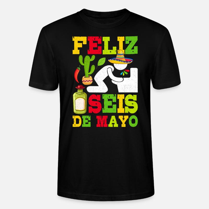 Cinco De Mayo - T-shirt bio CRAFTER Stanley Stella Unisexe - noir