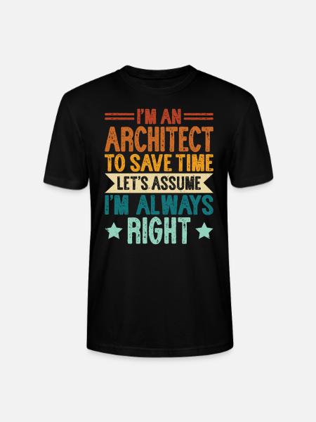 Architecte - T-shirt bio CRAFTER Stanley Stella Unisexe - noir