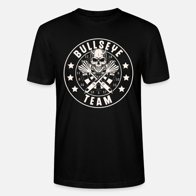 Fléchettes Fléchettes Jeu de fléchettes - T-shirt bio CRAFTER Stanley Stella Unisexe - noir