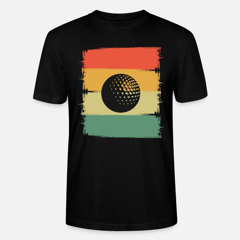 Golfe - T-shirt bio CRAFTER Stanley Stella Unisexe - noir