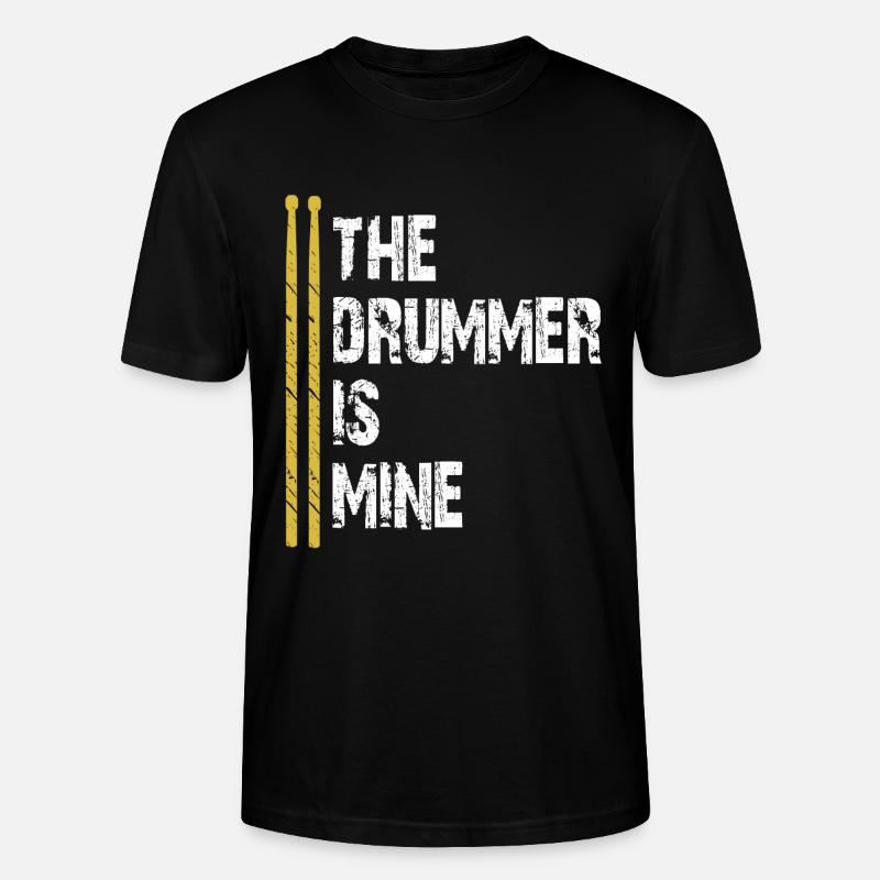 C’est mon batteur - T-shirt bio CRAFTER Stanley Stella Unisexe - noir
