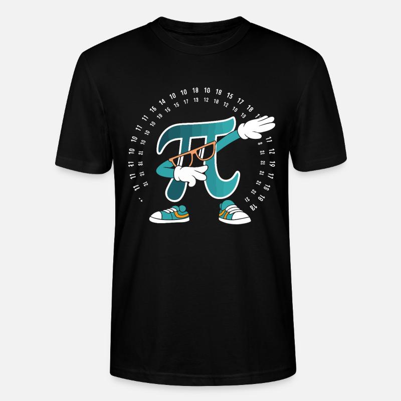 Pi - Stanley/Stella Unisex Bio-T-Shirt CRAFTER - Schwarz