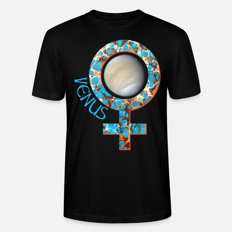 vénus e 276 - T-shirt bio CRAFTER Stanley Stella Unisexe - noir