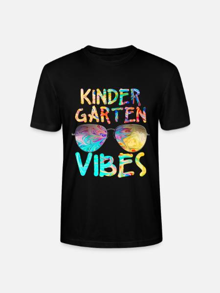 Kindergarten Vibes Kindergarten Teacher - Stanley/Stella CRAFTER Unisex Organic T-Shirt - black