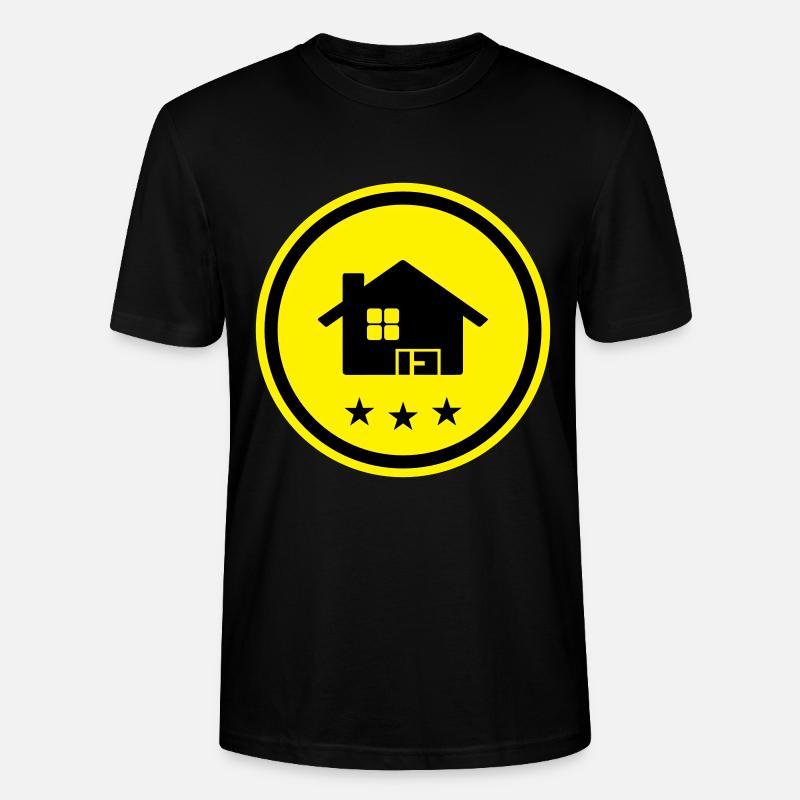 Maison Symbole Accueil - T-shirt bio CRAFTER Stanley Stella Unisexe - noir