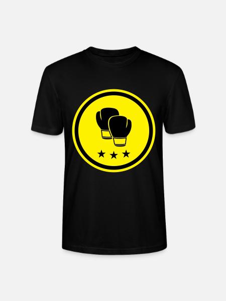 Boxe - T-shirt bio CRAFTER Stanley Stella Unisexe - noir