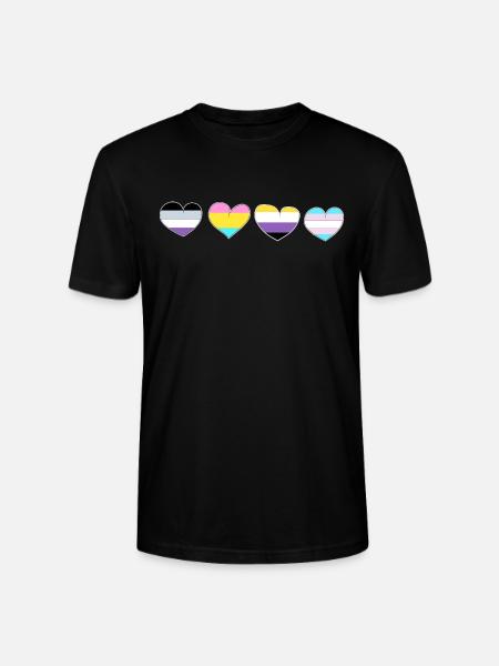 LGBT Pride - T-shirt bio CRAFTER Stanley Stella Unisexe - noir