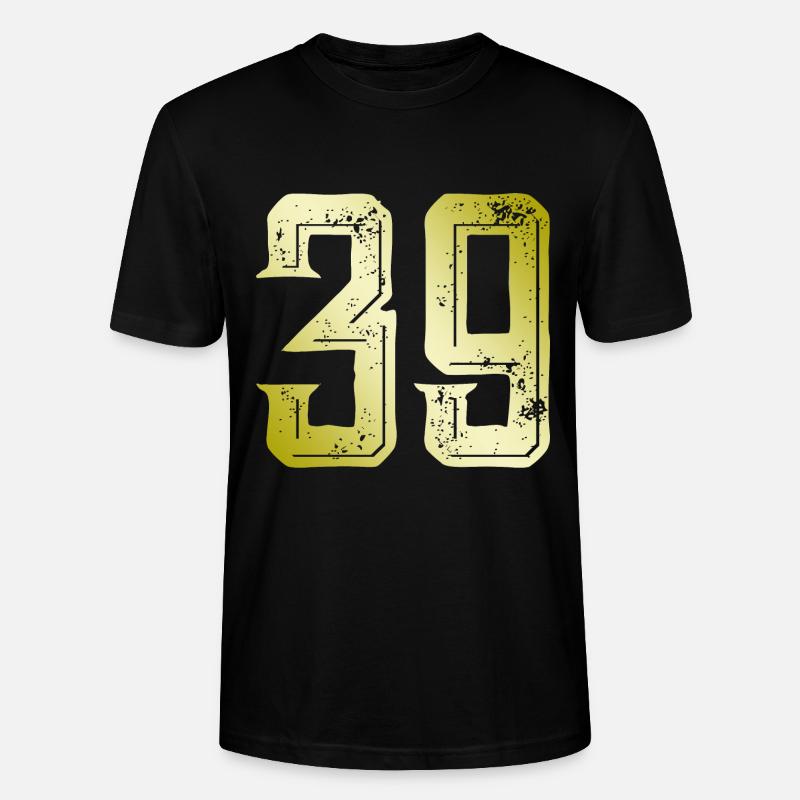 39 Symbole numérique - T-shirt bio CRAFTER Stanley Stella Unisexe - noir