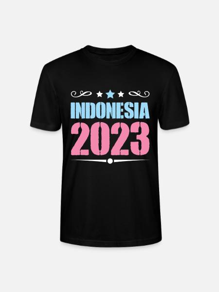 Indonesia 2023 - Stanley/Stella CRAFTER Unisex Organic T-Shirt - black