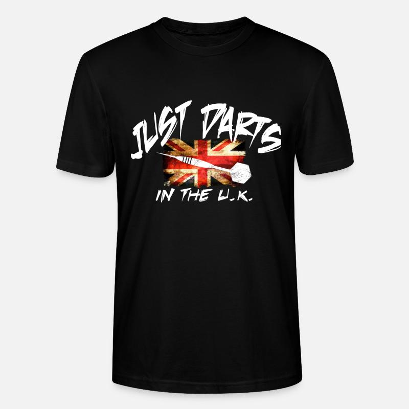Just Darts au Royaume-Uni - T-shirt bio CRAFTER Stanley Stella Unisexe - noir