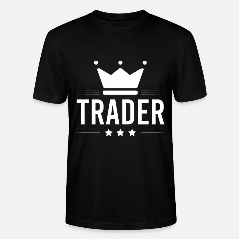 Trader Beruf - Stanley/Stella Unisex Bio-T-Shirt CRAFTER - Schwarz