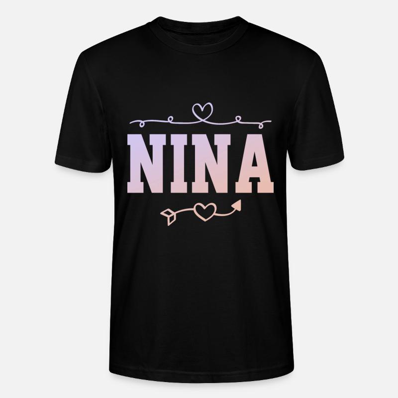 Nina - Stanley/Stella Unisex Bio-T-Shirt CRAFTER - Schwarz