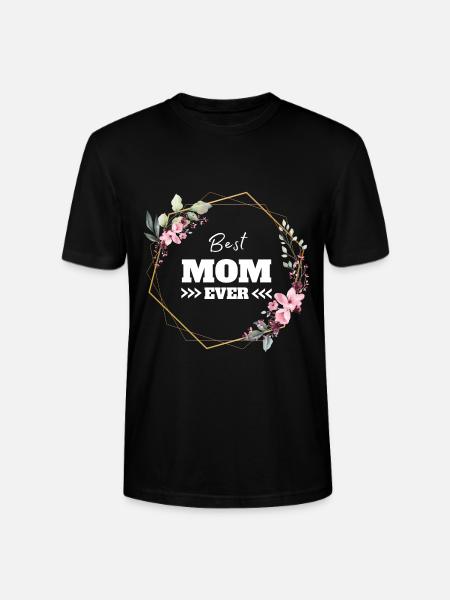 Best Mom Mom Gift - Stanley/Stella CRAFTER Unisex Organic T-Shirt - black