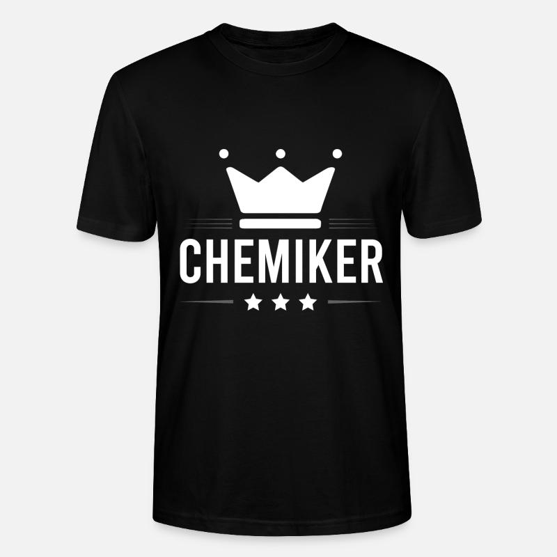 Chemiker Beruf - Stanley/Stella Unisex Bio-T-Shirt CRAFTER - Schwarz