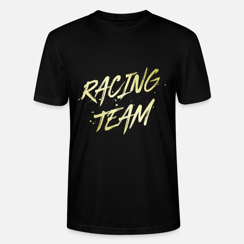 Équipe de course - T-shirt bio CRAFTER Stanley Stella Unisexe - noir