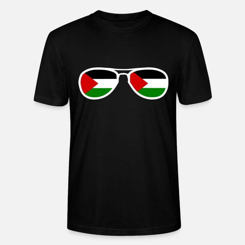 Palestine - T-shirt bio CRAFTER Stanley Stella Unisexe - noir