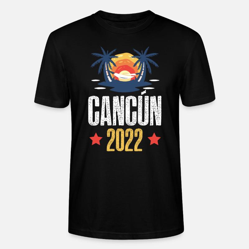 Cancun 2022 - Stanley/Stella Unisex Bio-T-Shirt CRAFTER - Schwarz