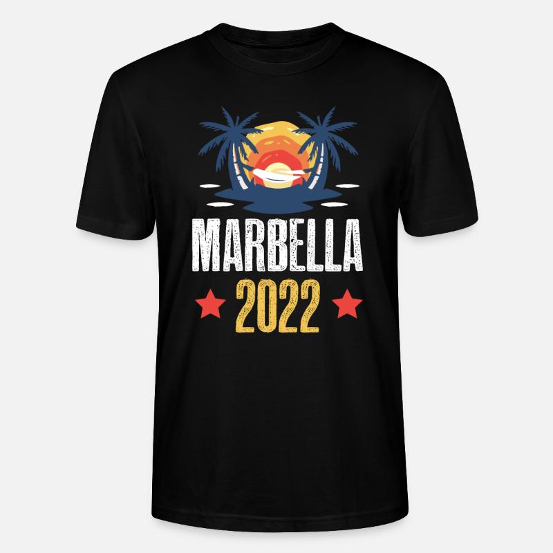 Marbella 2022 - Stanley/Stella Unisex Bio-T-Shirt CRAFTER - Schwarz